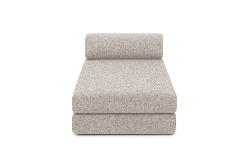 Housse Méridienne convertible - Tissu imperméable gris