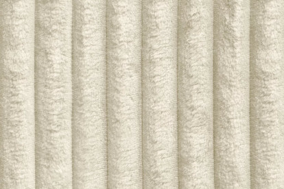 Pouf convertible et modulable - Velours côtelé XL Beige