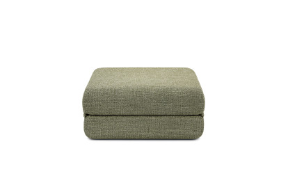 Pouf convertible et modulable - Tissu tweed Vert