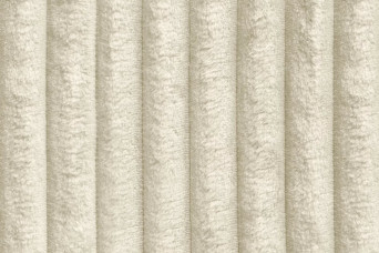 Housse Canapé droit convertible - 2 places - Tissu velours côtelé XL beige