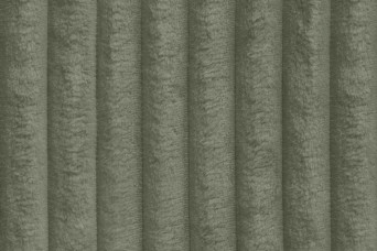 Housse Canapé droit convertible - 3 places - Tissu velours côtelé XL vert