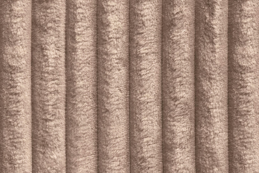 Fauteuil convertible et modulable - Velours côtelé XL Marron