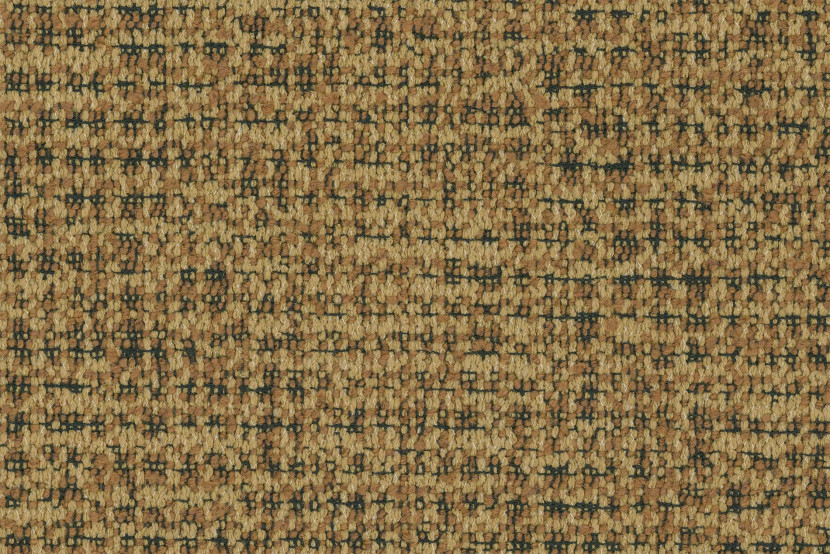 Housse Pouf convertible - Tissu tweed jaune