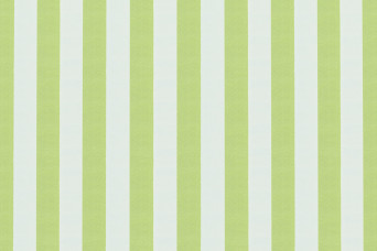 Housse Canapé droit - 3 places - Tissu imperméable à rayures, blanc et vert anis