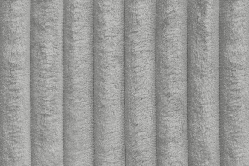 Housse Méridienne convertible - Tissu velours côtelé XL gris clair